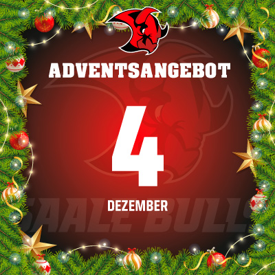 Adventsangebot am 04.12.2025 im Saale Bulls Onlineshop