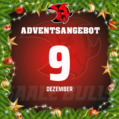 Adventsangebot am 09.12.2025 im Saale Bulls Onlineshop