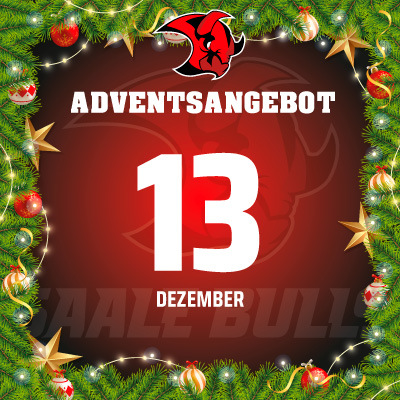 Adventsangebot am 13.12.2025 im Saale Bulls Onlineshop