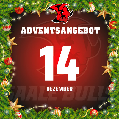 Adventsangebot am 14.12.2025 im Saale Bulls Onlineshop