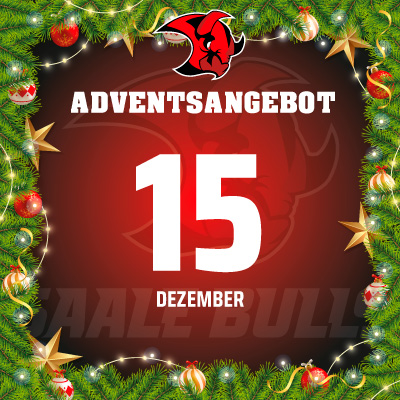Adventsangebot am 15.12.2025 im Saale Bulls Onlineshop