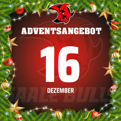 Adventsangebot am 16.12.2025 im Saale Bulls Onlineshop