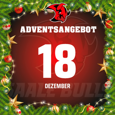 Adventsangebot am 18.12.2025 im Saale Bulls Onlineshop