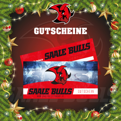 Gutscheine für Fanartikel der Halle Saale Bulls