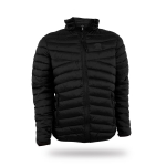 Saale Bulls - Steppjacke - schwarz - Rubberpatch - S