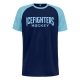 KSW Icefighters SDS - T-Shirt Raglan - navy - Schriftzug - XS