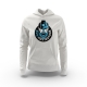 KSW Icefighters - Frauen Logo Hoody - weiß - Gr: XS