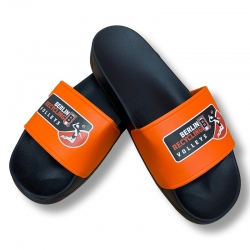 BR Volleys - Badeschlappen - Logo - Gr: 44