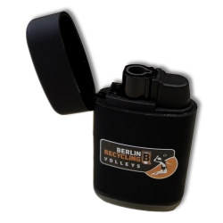 BR Volleys - Sturmfeuerzeug - Logo - Schwarz