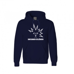 Dresdner Eislöwen - Hoody - Logo - navy - Gr: 4XL