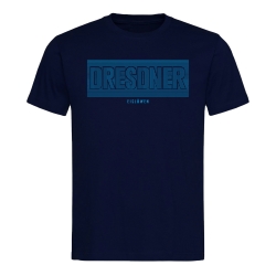 Dresdner Eislöwen  - T-Shirt - Linear - navy - Gr. 2XL