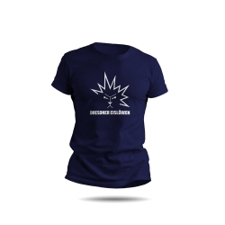 Dresdner Eislöwen - T-Shirt - Logo - navy - Gr: S