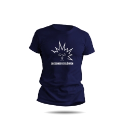 Dresdner Eislöwen - T-Shirt - Logo - navy - Gr: 2XL