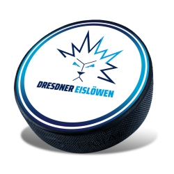 Dresdner Eislöwen - Fan Puck - Logo farbig