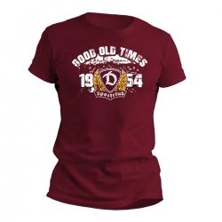 Sportclub Dynamo - T-Shirt - Good Old Times - weinrot - Gr: 2XL