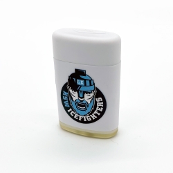 KSW Icefighters - Sturmfeuerzeug - Logo - Weiss