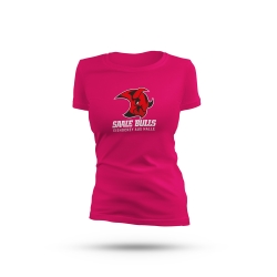Saale Bulls - Frauen Logo T-Shirt - magenta
