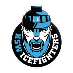 KSW Icefighters - Aufkleber - Logo - 50x60mm