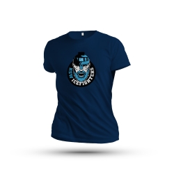 KSW Icefighters -  Basic T-Shirt - Logo - navy - M
