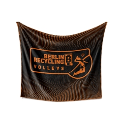 BR Volleys - Kuscheldecke - Logo - 150x170cm