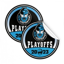 KSW Icefighters - Aufkleber - Playoffs 2023