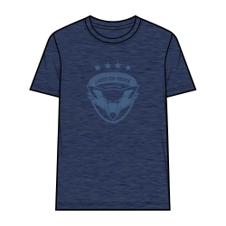 Lausitzer Füchse - T/S - Logo Print - navy / M